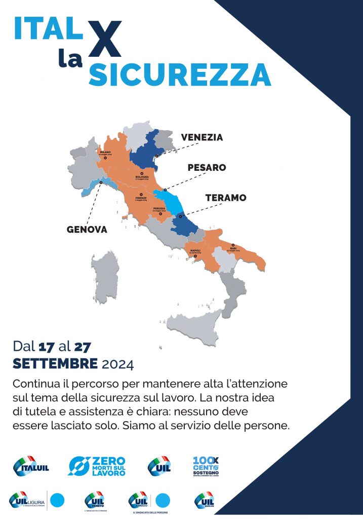 ITAL X la SICUREZZA - settembre